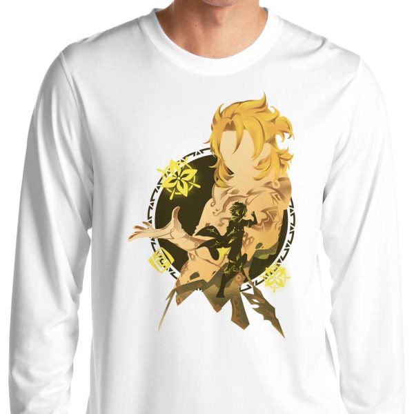 Kreideprinz Albedo - Long Sleeve T-Shirt Cheap - Image 4