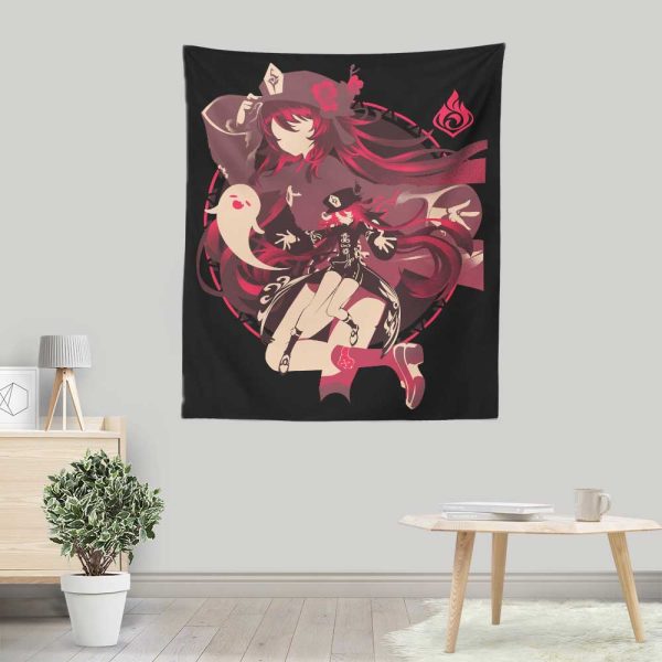 Fragrance In Thaw Hu Tao - Wall Tapestry Online Sale - Image 4