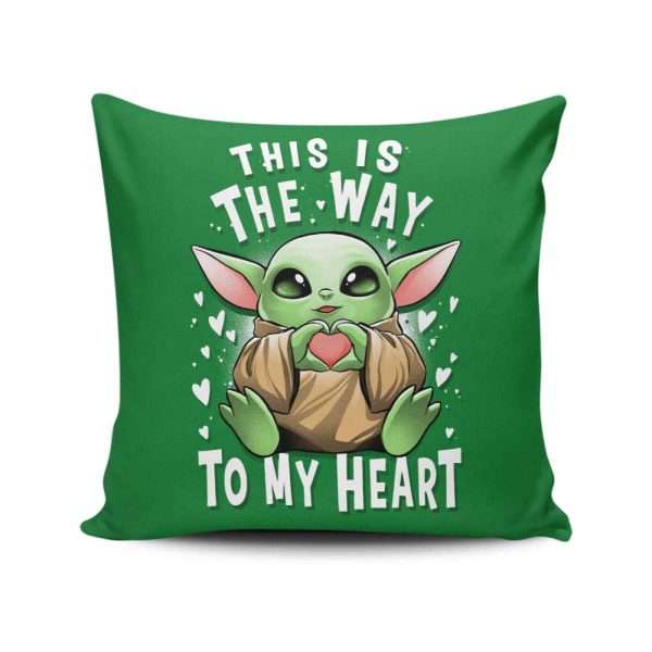 The Way to the Heart - Throw Pillow For Cheap