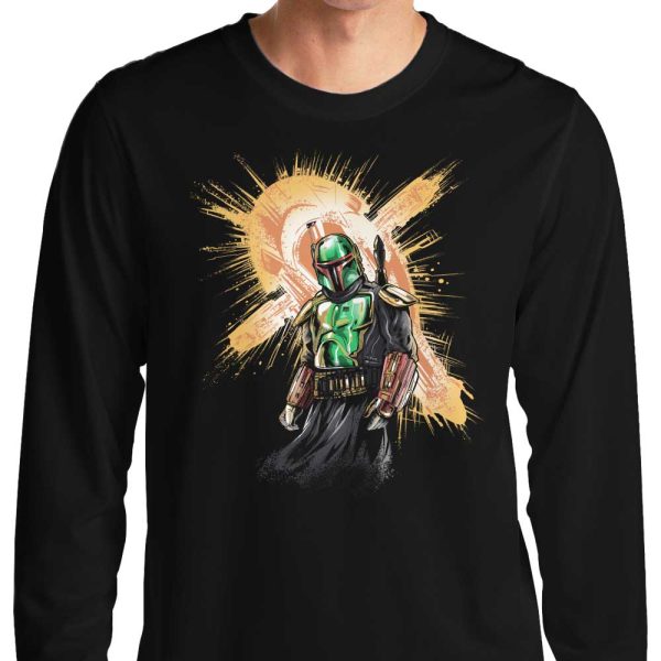 The Bounty Hunter Rises - Long Sleeve T-Shirt Supply