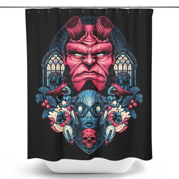 Fire and Water - Shower Curtain Online Sale