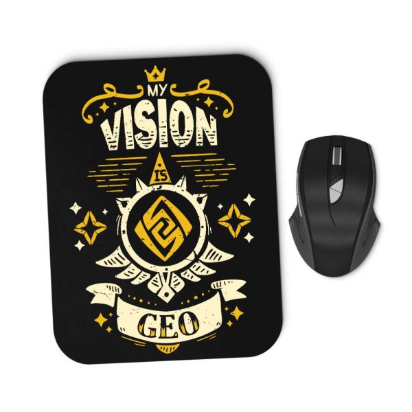 My Vision is Geo - Mousepad Online Hot Sale