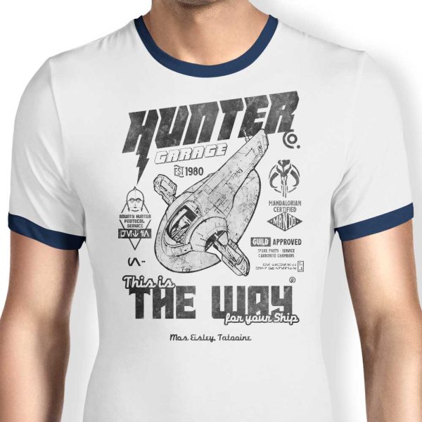 Hunter Garage - Ringer T-Shirt Sale - Image 3