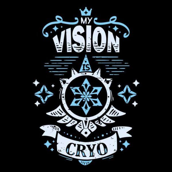 My Vision is Cryo - Towel on Sale - Image 2