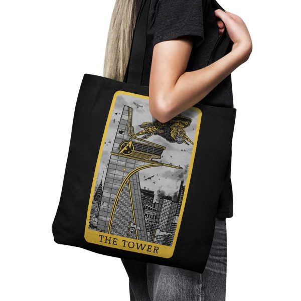 Tarot: The Tower - Tote Bag For Sale