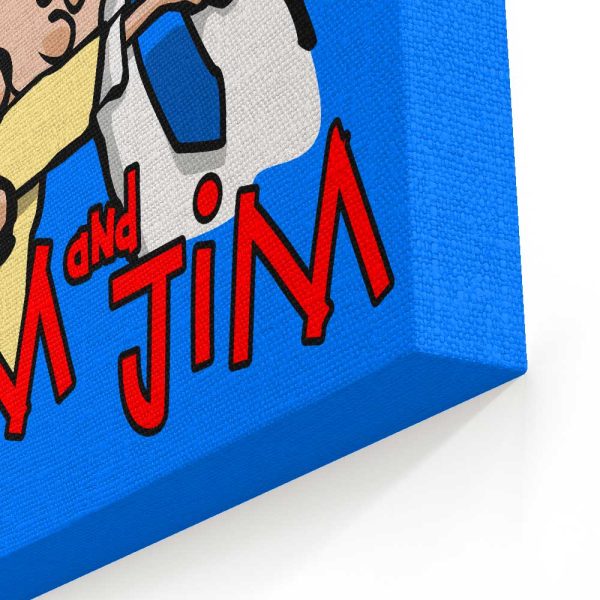Pam and Jim - Canvas Print Online Sale - Image 3