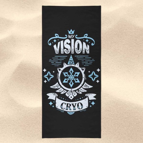 My Vision is Cryo - Towel on Sale