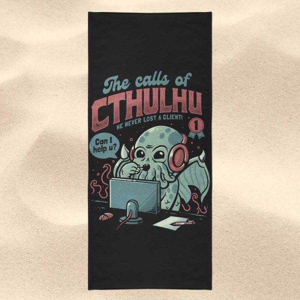 The Calls of Cthulhu - Towel Hot on Sale