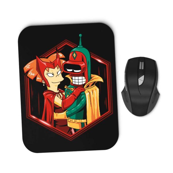 A Futuristic Couple - Mousepad on Sale