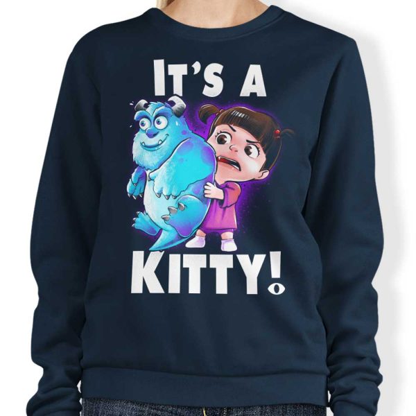 It s a Kitty - Sweatshirt For Discount - Image 3
