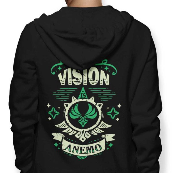 My Vision is Anemo - Hoodie Fashion