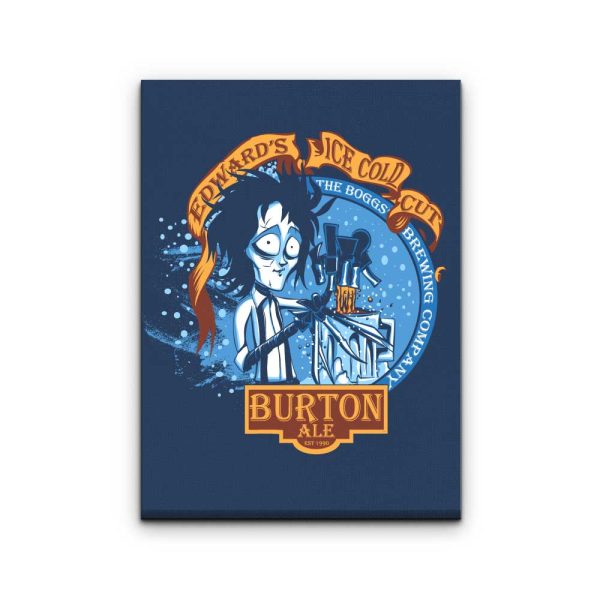 Edward s Ice Cold Ale - Canvas Print For Cheap