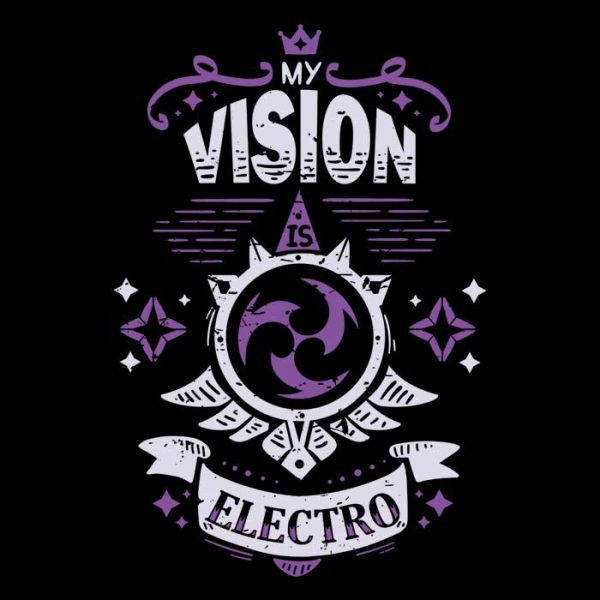 My Vision is Electro - Canvas Print Cheap - Image 2