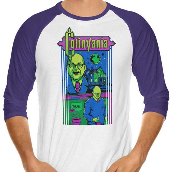 Colinvania - 3 4 Sleeve Raglan T-Shirt Sale - Image 3