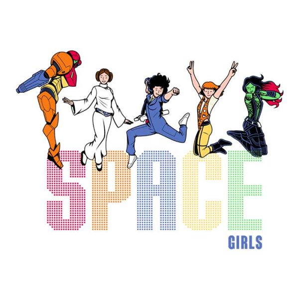 Space Girls - Ornament Online now - Image 2
