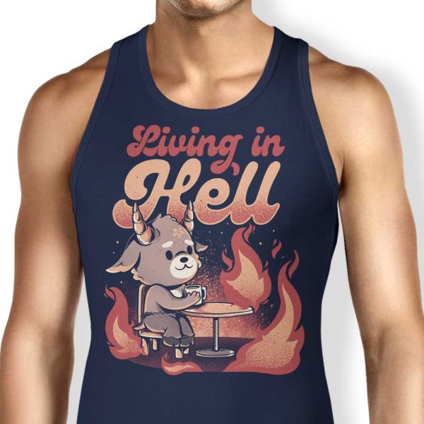 Living in Hell - Tank Top For Cheap - Image 3