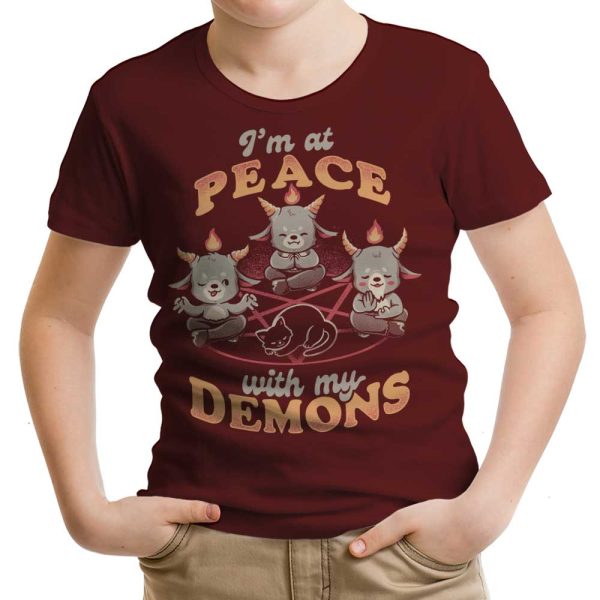 At Peace With My Demons - Youth Apparel Sale - Image 4
