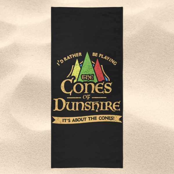 It s All About the Cones - Towel For Cheap