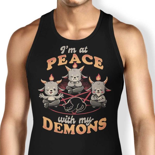 At Peace With My Demons - Tank Top For Cheap