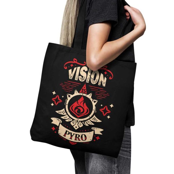 My Vision is Pyro - Tote Bag Online Sale