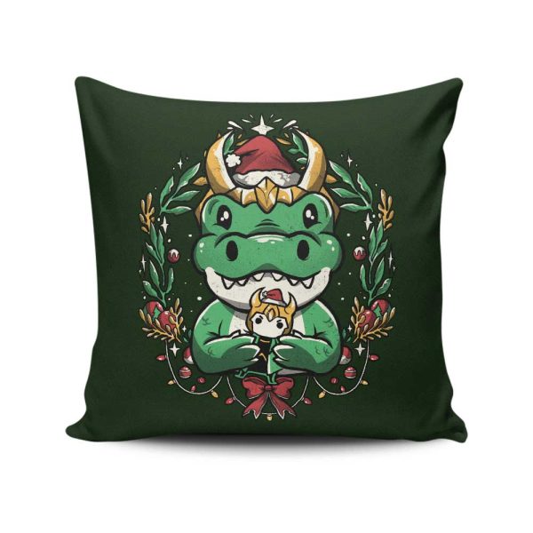 Alligator Christmas - Throw Pillow Sale