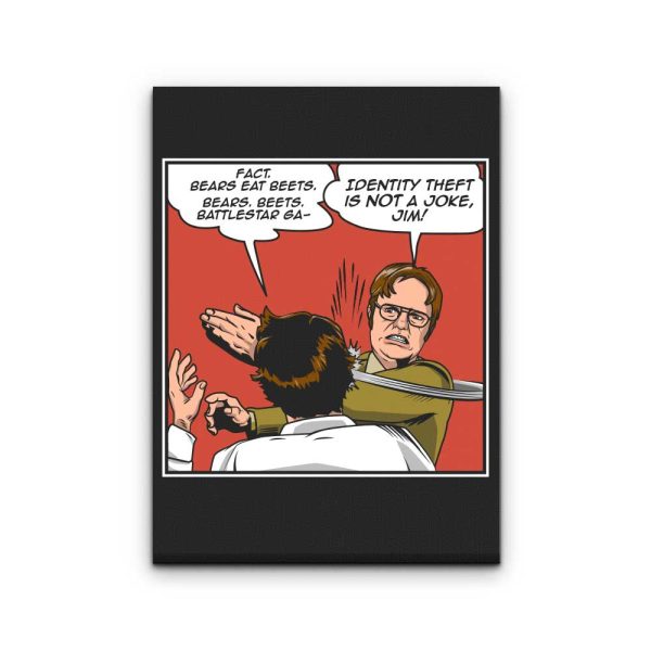 Identity Slap - Canvas Print on Sale