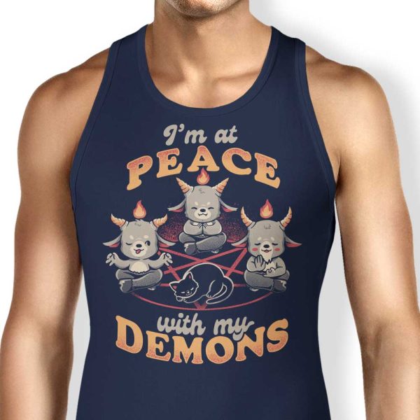 At Peace With My Demons - Tank Top For Cheap - Image 3