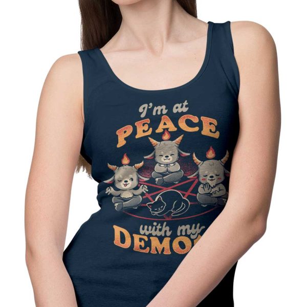 At Peace With My Demons - Tank Top For Cheap - Image 5